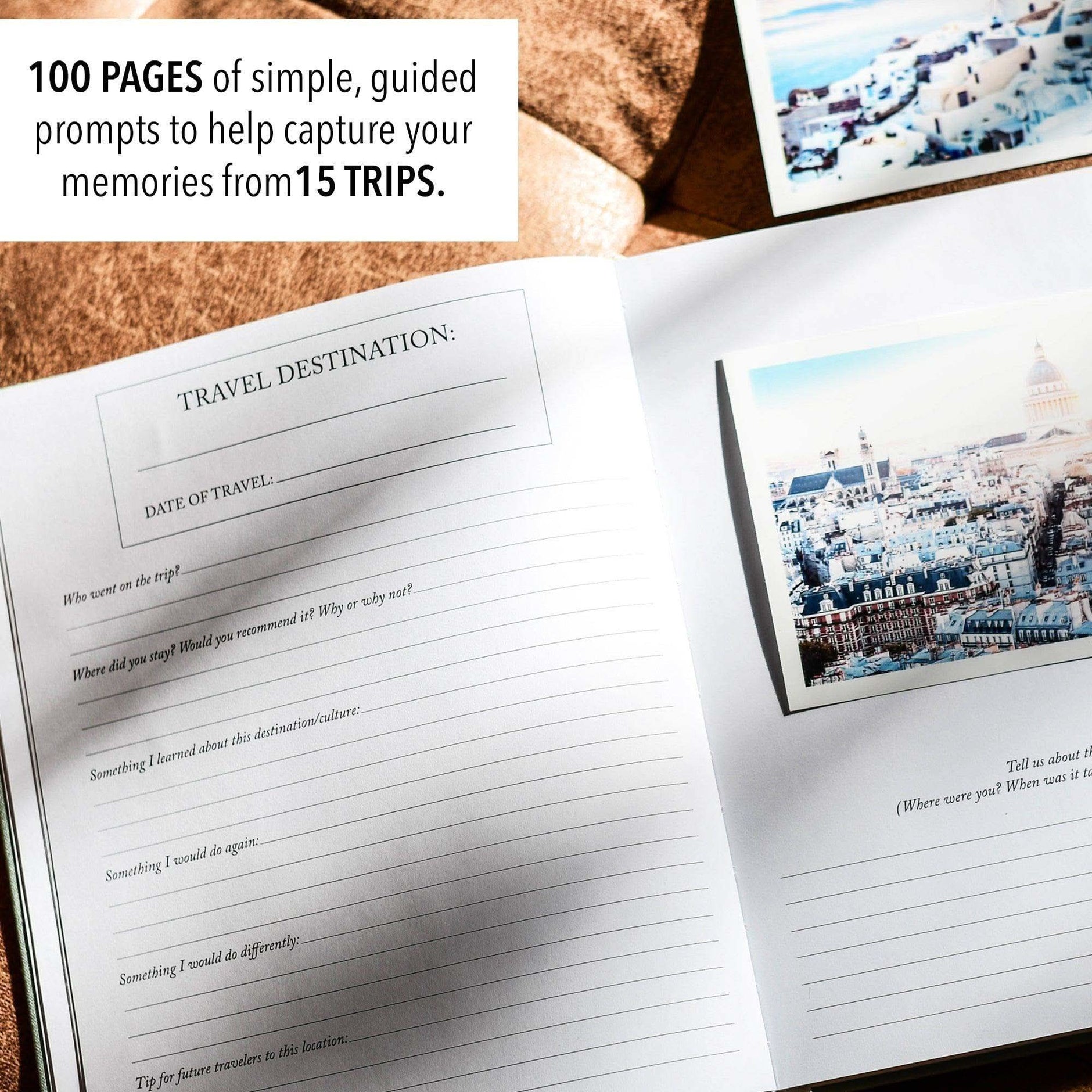 Duncan & Stone Paper Co. Travel Journal Book - SwagglyLife Home & Fashion